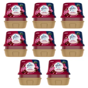 Glade® Żel Luscious Cherry & Peony 180g X8