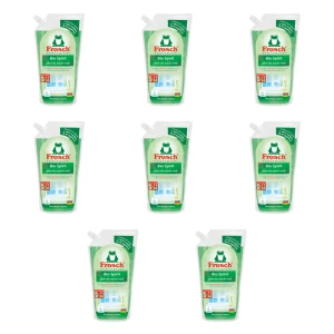 FROSCH Bio Spirit Płyn do mycia szyb - zapas w worku 1000 ml X8