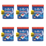Finish Kapsułki do zmywarki Quantum All-in-1 lemon 46 szt. X6