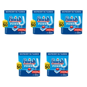 FINISH Tabletki Power All-in-1 50 lemon X5