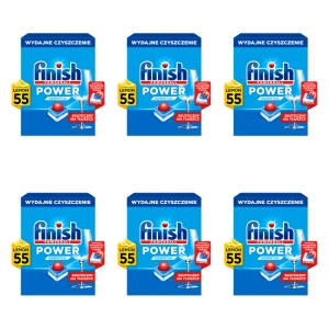 FINISH Tabletki Power Essential 55 lemon X6