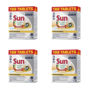 Sun PF Dishwasher Tablets Classic 188szt. X4
