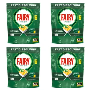 Fairy Original All In One Kapsułki do zmywarki Cytryna 71 szt. X4
