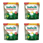 Ludwik Maxx Power Plus kapsułki do zmywarek 60 szt. lemon X4