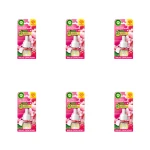Air Wick Elektryczny odświeżacz powietrza Kwiat Wiśni i Soczyste Maliny Wkład 19 ml X6