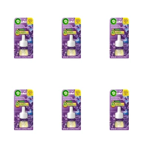 Air Wick Elektryczny odświeżacz powietrza Pola Lawendy i Niebieskie Dzwonki Wkład 19 ml X6