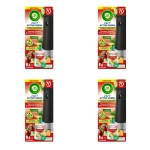 Air Wick Odświeżacz powietrza Active Fresh Owocowa Sangria z Przyprawami Komplet 228 ml X4