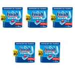 Finish Tabletki do zmywarki Power All-in-1 lemon 40 szt. X5