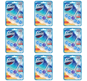 Domestos Kostka toaletowa Power 5 Ocean 50g X9