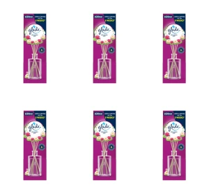 Glade® Reed Diffuser - Relaxing Zen™, odświeżacz powietrza pachnące patyczki 50ml X6