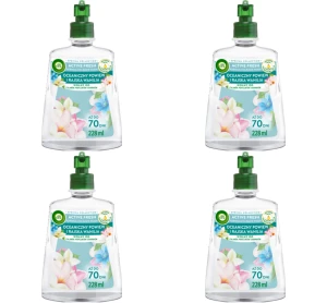 Air Wick Active Fresh Oceaninczy Powiew i Rajska Wanilia / Spring Breeze & Island Vanilla 228 ml Wkład X4