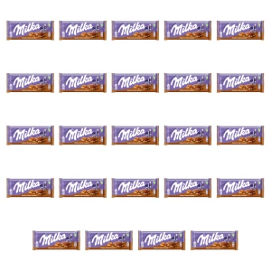 Milka Peanut Crispy Caramel 90g X24