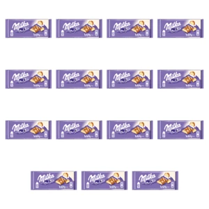 Milka Bubbly Milk&White 95g X15