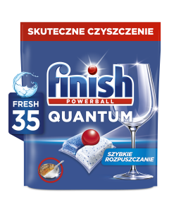 Tabletki do zmywarki Quantum All-in-1 fresh Finish 35 szt.