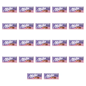 Milka Strawberry 100g X22