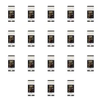 Lindt EXCELLENCE 100% Cocoa 50g X18