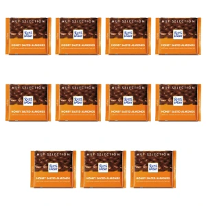 Ritter Sport Czekolada mleczna z całymi migdałami solonymi w miodzie 100g X11
