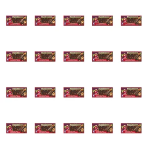 Nussbeiser Czekolada gorzka z orzechami i rodzynkami 100g X20