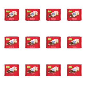 Ritter Sport Czekolada deserowa z nadzieniem marcepanowym 100g X12