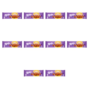 Milka Bubbly Caramel 250g X10