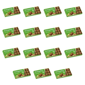 Schogetten Alpine Milk with Hazelnuts 100g X15