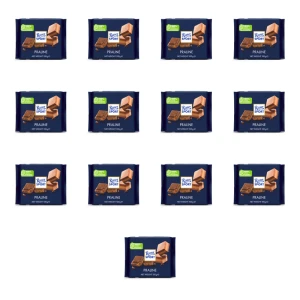 Ritter Sport czekolada mleczna z nadzieniem nugatowym 100g X13