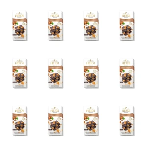 Heidi Grand'Or Dark&Hazelnuts 100g X12