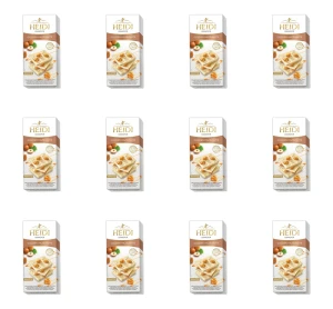 Heidi Grand'Or White&Hazelnuts 100g X12
