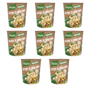 Knorr Makaron grzyby ze śmietaną 59 g X8