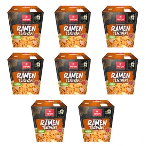 Lunch Box Ramen Teriyaki z nudlami o smaku kurczaka (łagodny )85g Vifon X8