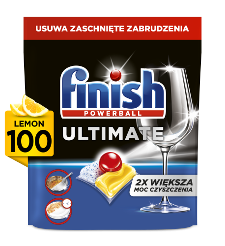 Tabletki do zmywarki Finish Ultimate All-in-1 lemon 100szt.