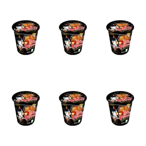 Danie Buldak Ramen Hot Kurczak ORIGINAL CUP 70g Samyang X6