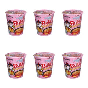 Danie Buldak Ramen Hot Kurczak Carbonara CUP 80g Samyang X6