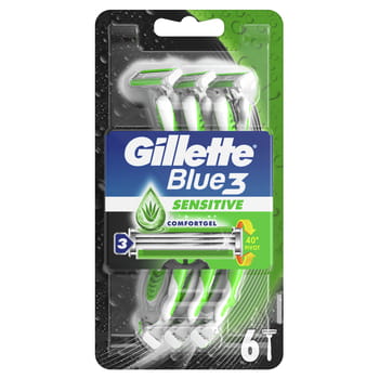 Maszynka do golenia dla mężczyzn Gillette Blue 3 Sensitive Jednorazowa 6 szt. Gillette_Gillette_Blue3_Sensitive_Jednorazowa_maszynka_do_golenia_dla_mezczyzn_6_sztuk_43543610_0_350_350.jpg
