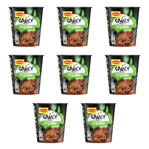 WINIARY streetfood Nudle smak klasyczny Teriyaki 75g X8