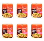 Danie błyskawiczne o smaku kurczaka z makaronem pszennym typu noodle i sezamem 270g X6