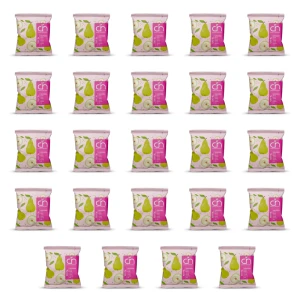 Suszone chipsy z gruszki 100% 18g Crispy Natural X24