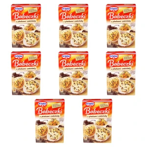 Dr. Oetker Babeczki z płatkami czekolady 300 g X8