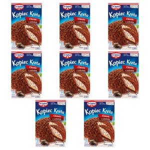Dr. Oetker Kopiec Kreta Oryginalny z czekoladą Ciasto 410 g X8