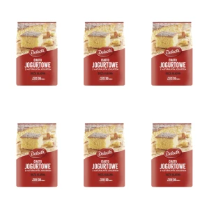 Duża Blacha Ciasto jogurtowe 640g Delecta X6