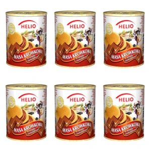 Masa krówkowa o smaku czekoladowym 400 g Helio X6