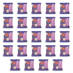Suszone jabłka ze smakiem owoce leśne 18g X24