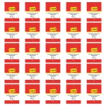 TOPSELLER Żelatyna spożywcza wieprzowa 50g X25
