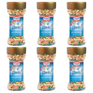 Dr. Oetker Literki - dekoracje cukrowe 40g X6