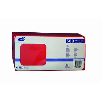 Serwetki 1 warstwowe 33x33 cm czerwone Duni 500szt. Duni_Duni_Serwetki_1_warstwowe_33x33_cm_Czerwony_500_szt_46748026_0_350_350.jpg