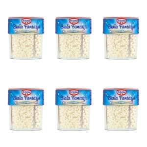 Dr. Oetker Biała Fantazja Mix dekoracji cukrowych 73 g X6
