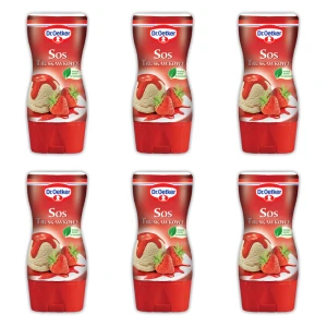 Dr. Oetker Sos truskawkowy 200g X6