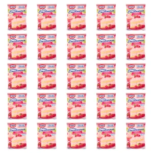 Dr. Oetker Masa śmietanowa o smaku malinowym 86 g X25