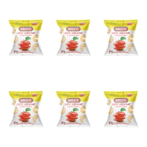 Kresto chipsy jabłkowe 40g X6