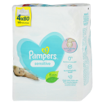 Chusteczki pielegnacyjne Sensitive Pampers 4x80szt.
